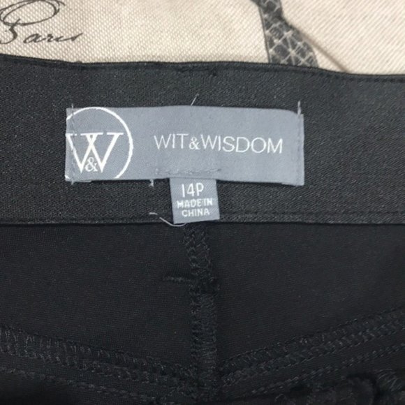 Wit & Wisdom Ab-Solution Skinny Ponte Pants - Picture 10 of 12